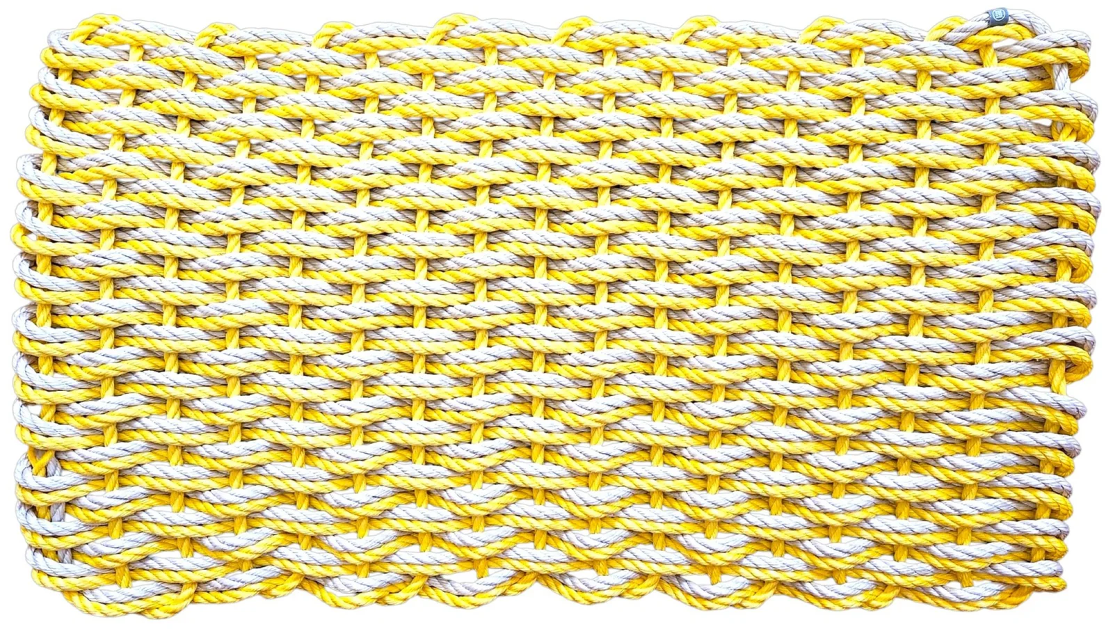 Lobster Rope Doormats of Florida Yellow-Light Tan